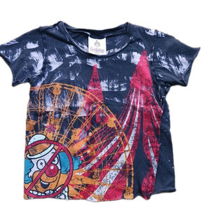 Audience Black Clown Ferris Wheel T-Shirt 3-6 Months